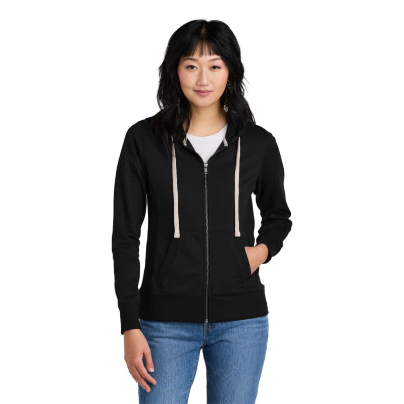 District Women's Re-Fleece Full-Zip Hoodie 1