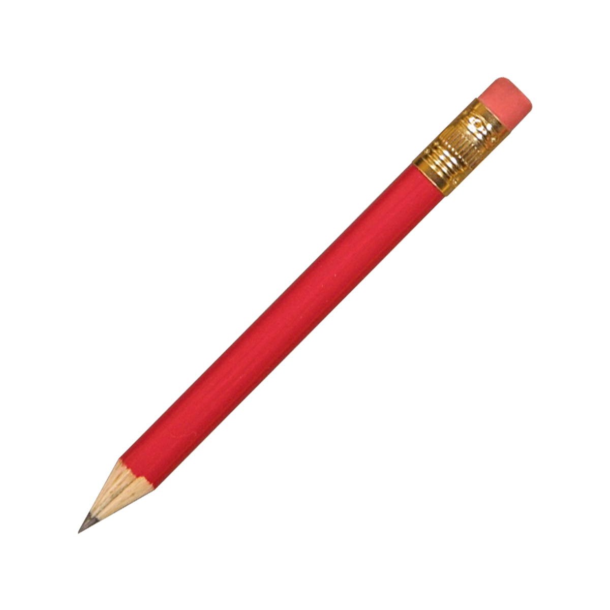 Round Golf Pencil with Erasers 9