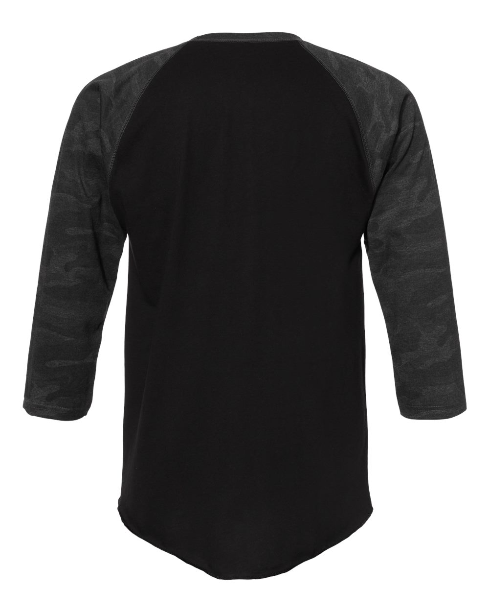 Unisex Baseball Fine Jersey Three-Quarter Sleeve Tee - 6930 2