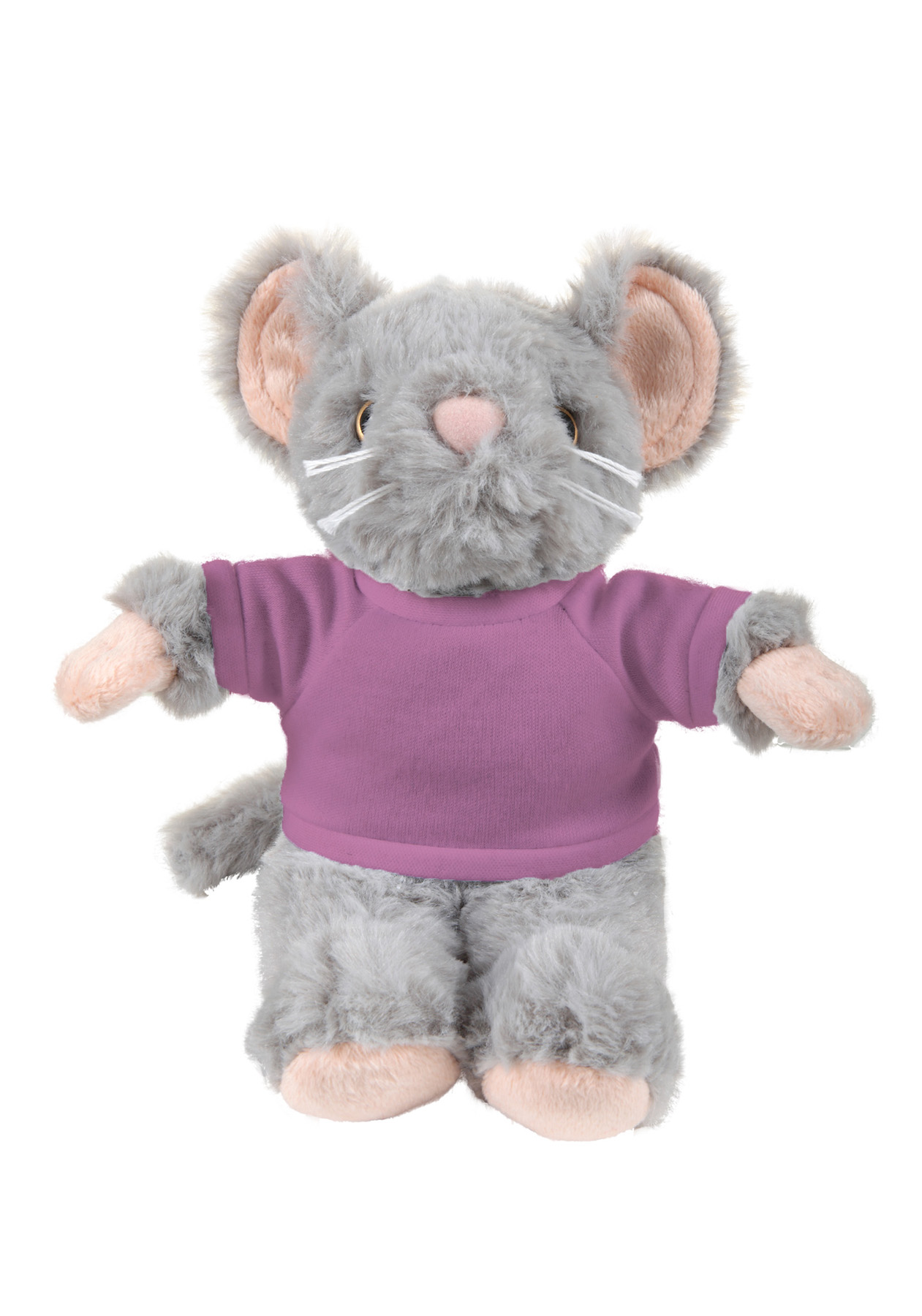 soft plush Mouse with t-shirt 6