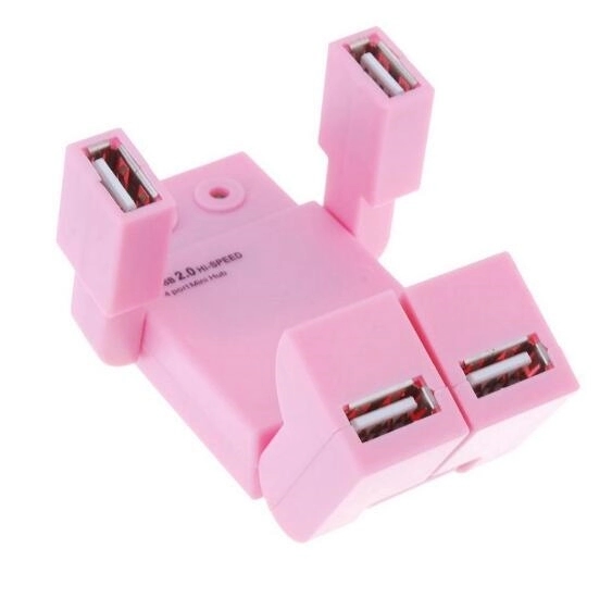 Robot shape 4 in 1 ethernet hub 3