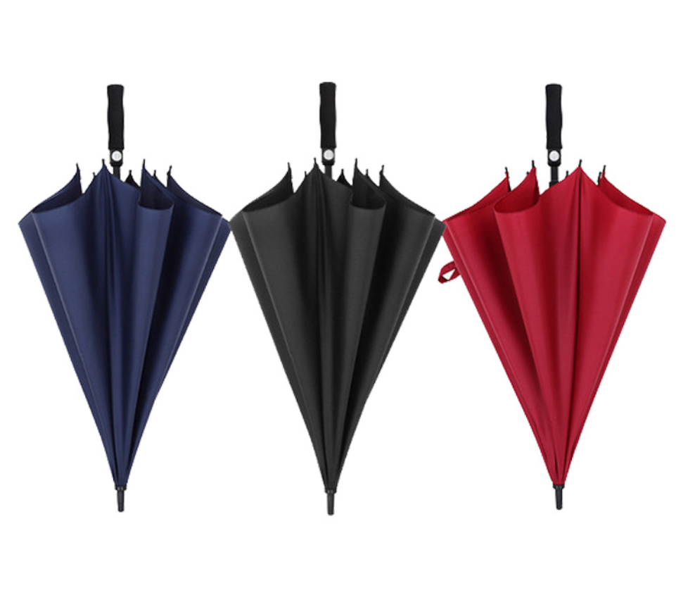 Windproof Golf Straight Open Automatic Umbrella 1