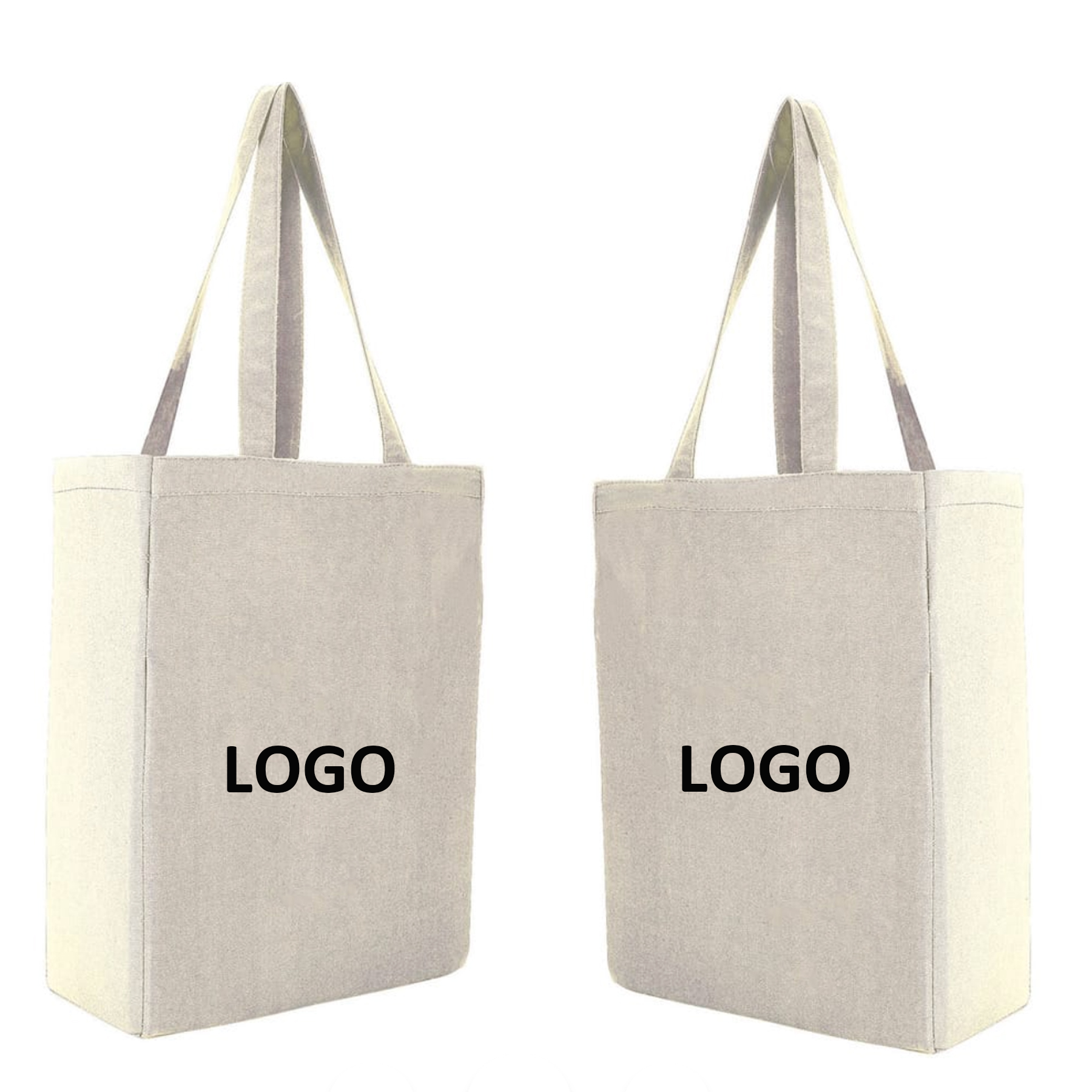 Cotton Canvas Tote Bag, custom tote bag with logo imprint 1