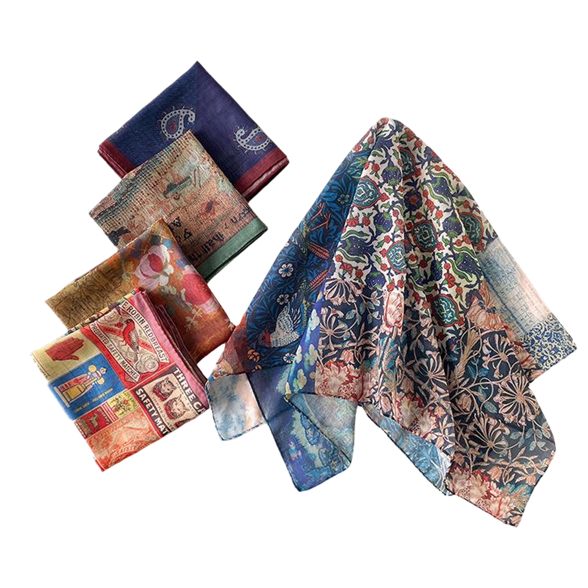 Custom-Made Mulberry Silk Decorative Scarf 2