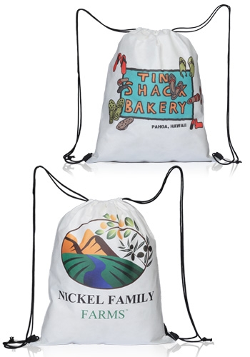 Full Color Non-Woven Drawstring Bag 2