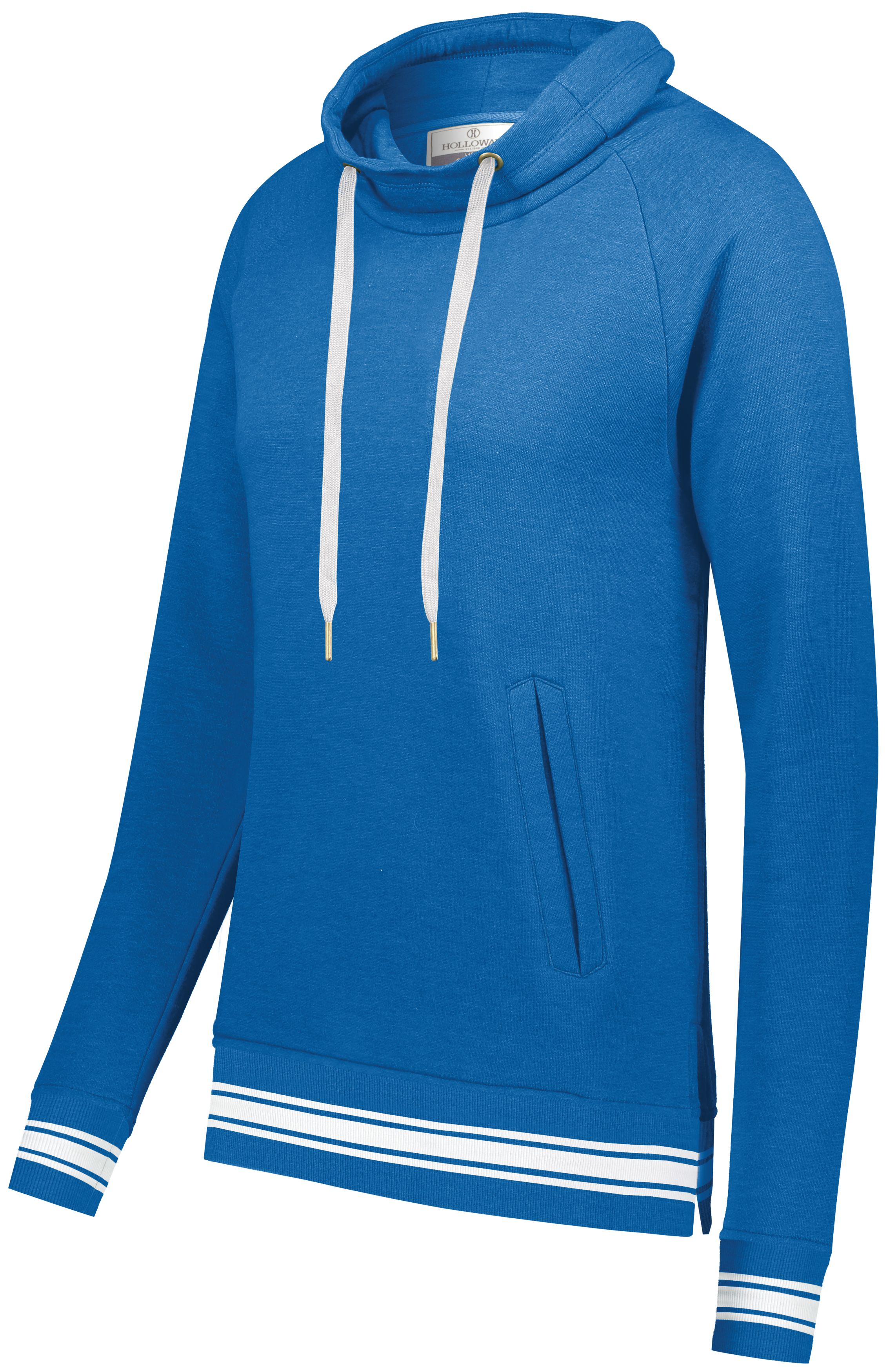 Ladies All-American Funnel Neck Pullover 12