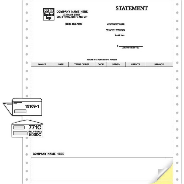 Statements, Continuous, Classic 4