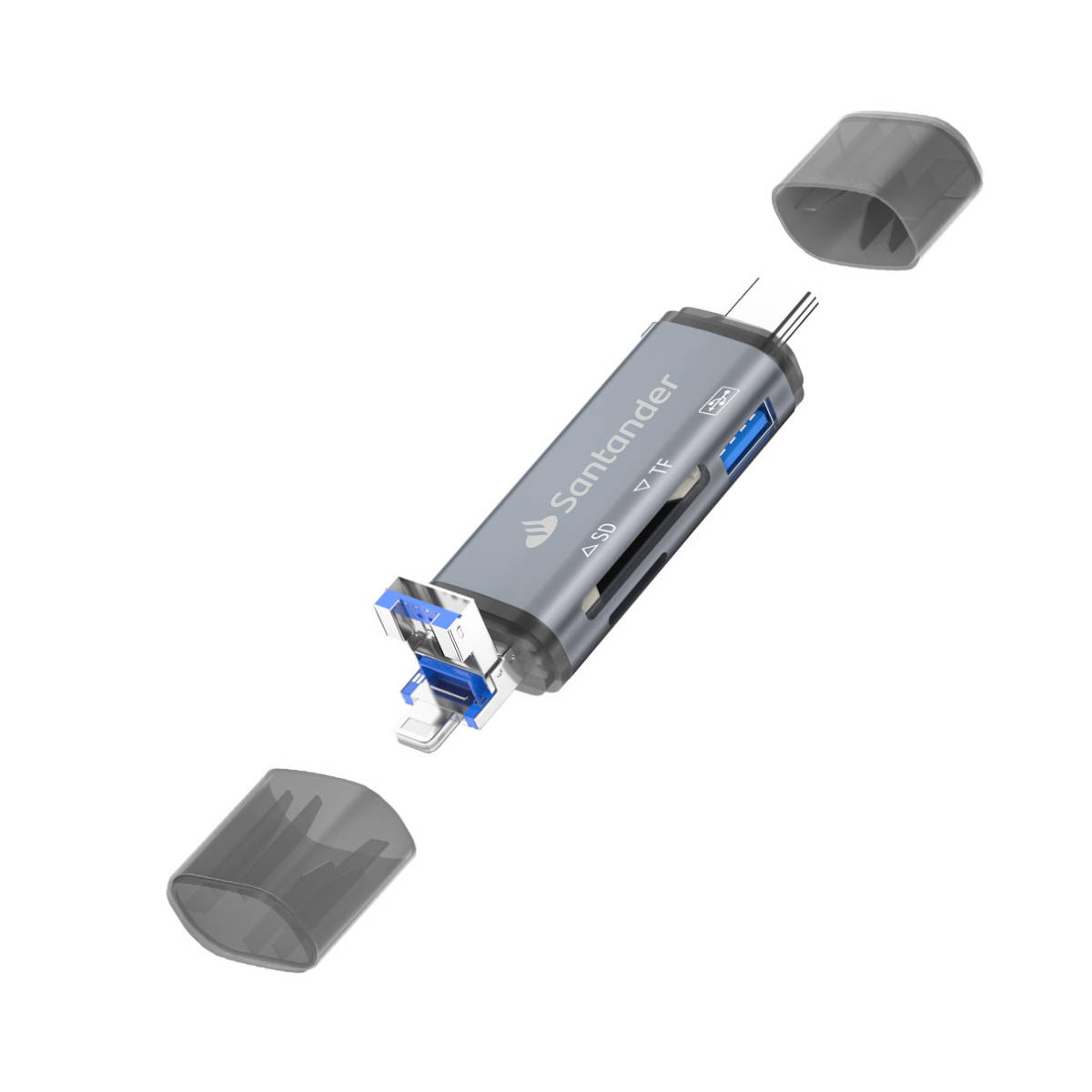 Type C USB 3.0 Hub and Card Reader with OTG Function 7