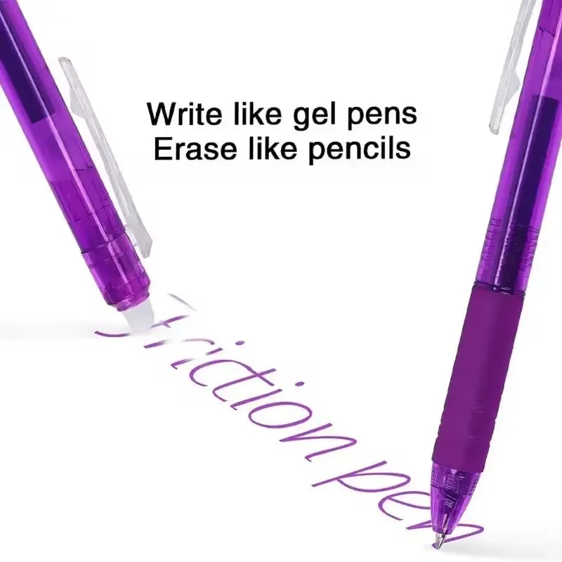 Erasable Refillable Retractable Gel Ink Pen 8
