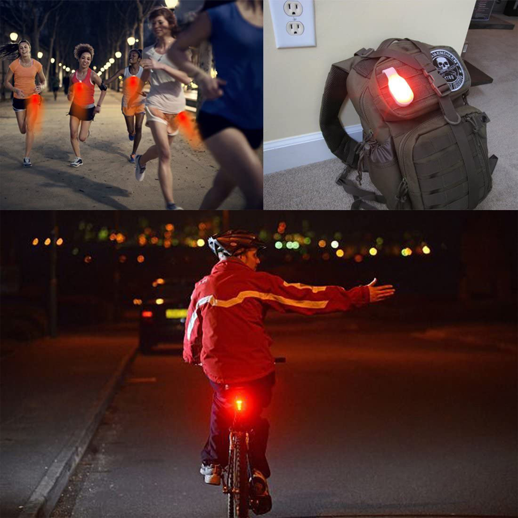 Flashlight Nursing Night Light with Clip 2