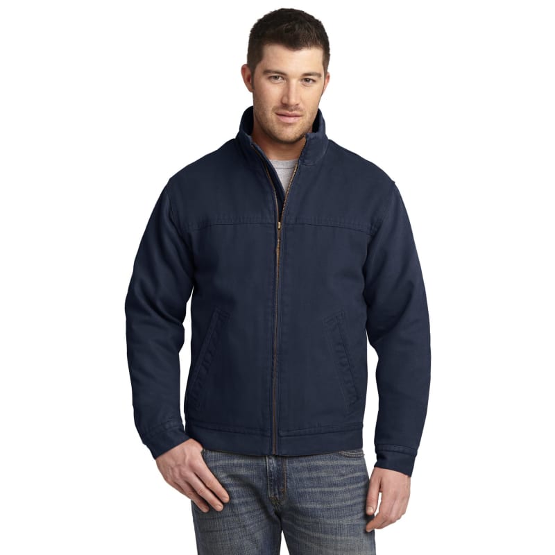 CornerStone Washed Duck Cloth Flannel-Lined Work Jacket. 11