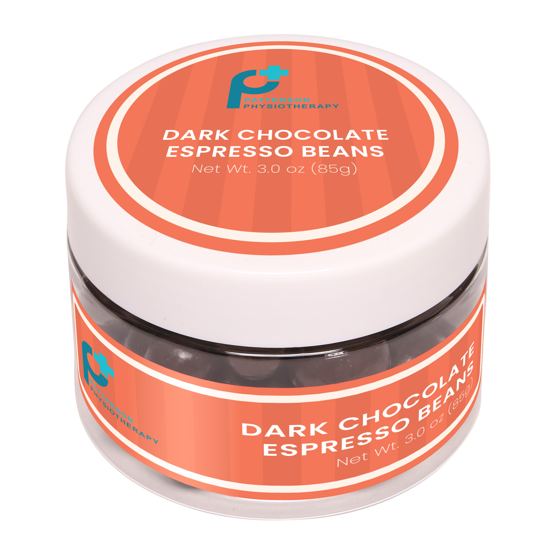 Dark Chocolate Espresso Beans : Small Jar 2