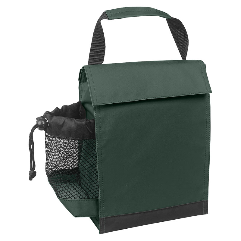 Custom Insulated Lunch Cooler Bag With Bottle Pocket 7