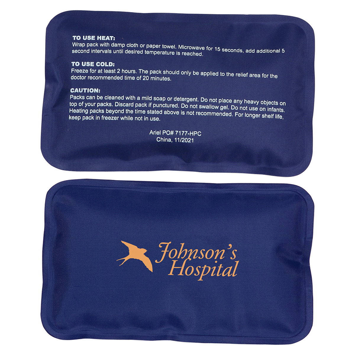 Rectangle Nylon-Covered Hot/Cold Pack 2