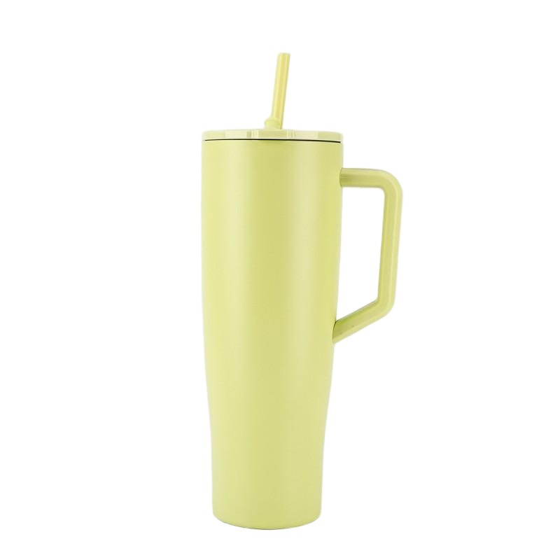 40 oz Leakproof Stainless Steel Insulated Tumbler W/ Lid & Straw 9