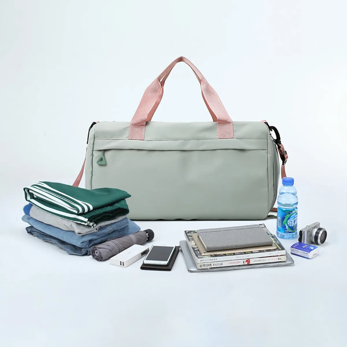 Water Proof Sport Gym Travel Bag With Shoe Compartment 3