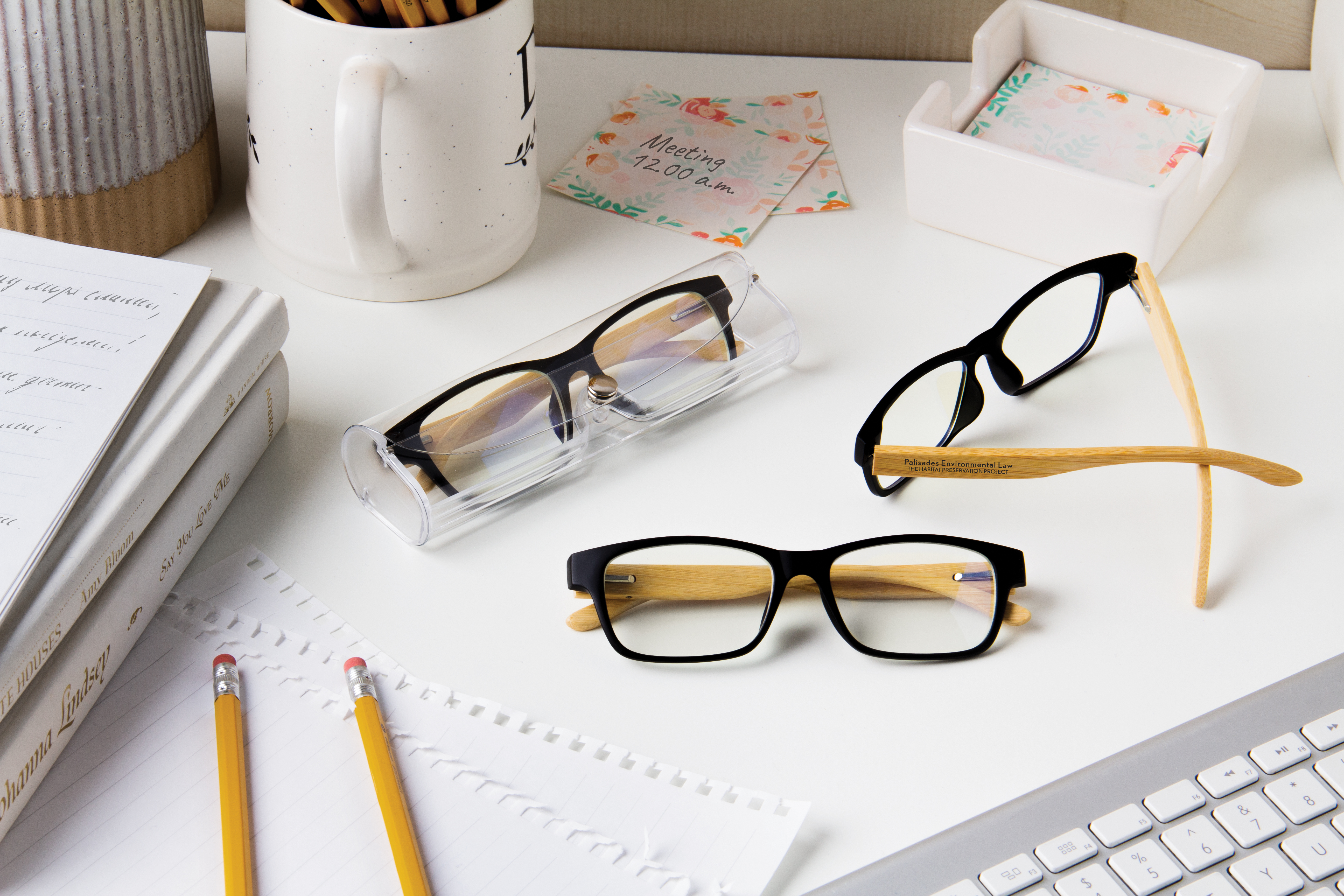 Bamboo Arm Blue Light Glasses 4