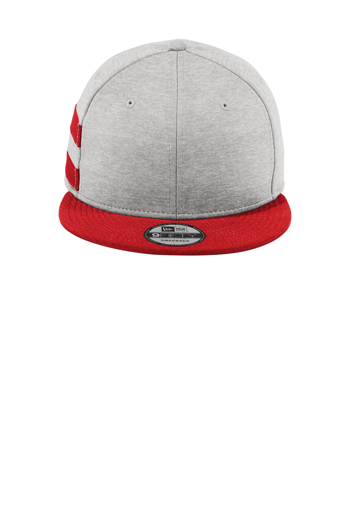 New Era Shadow Heather Striped Flat Bill Snapback Cap NE408 11