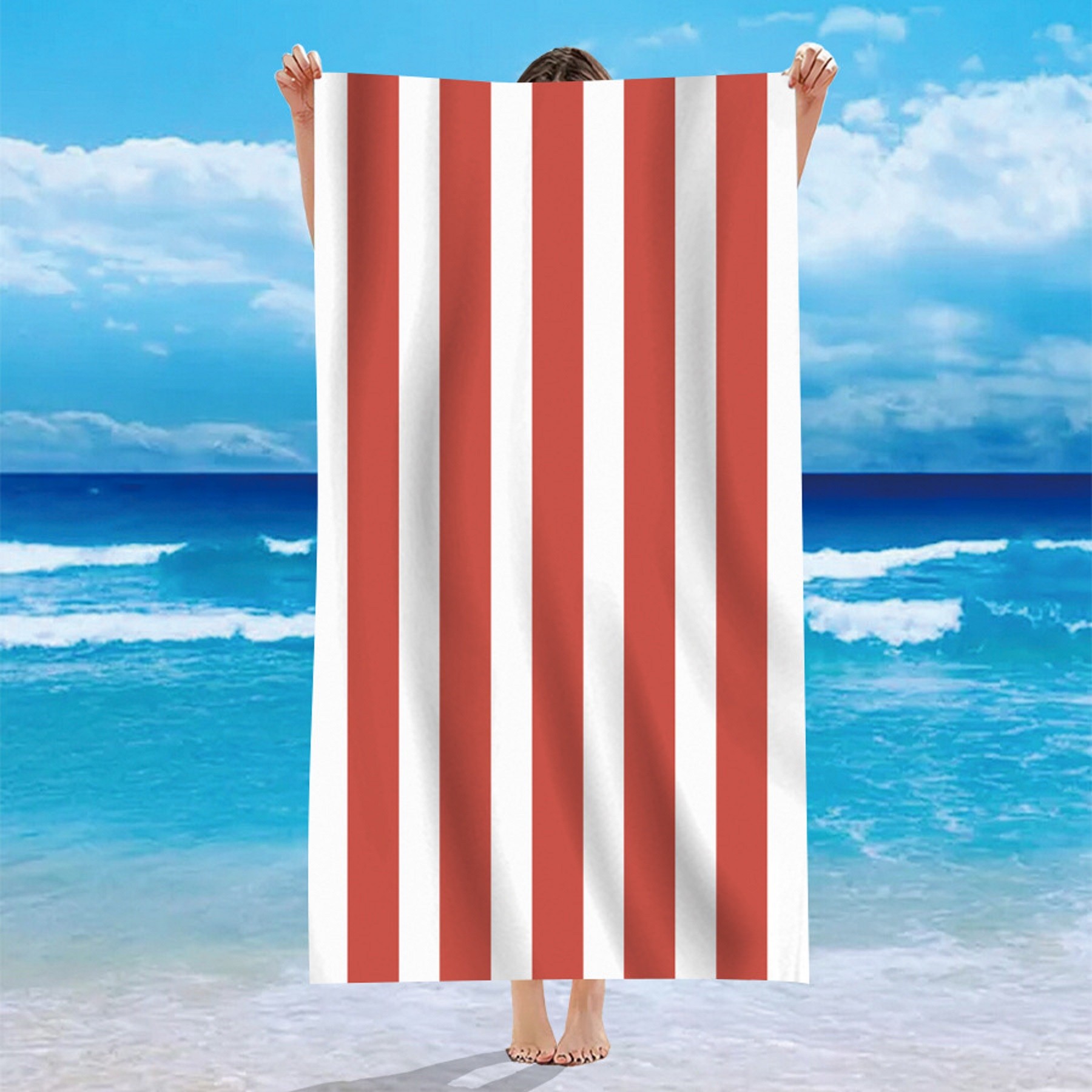 Plush Oversized Beach Towel 2