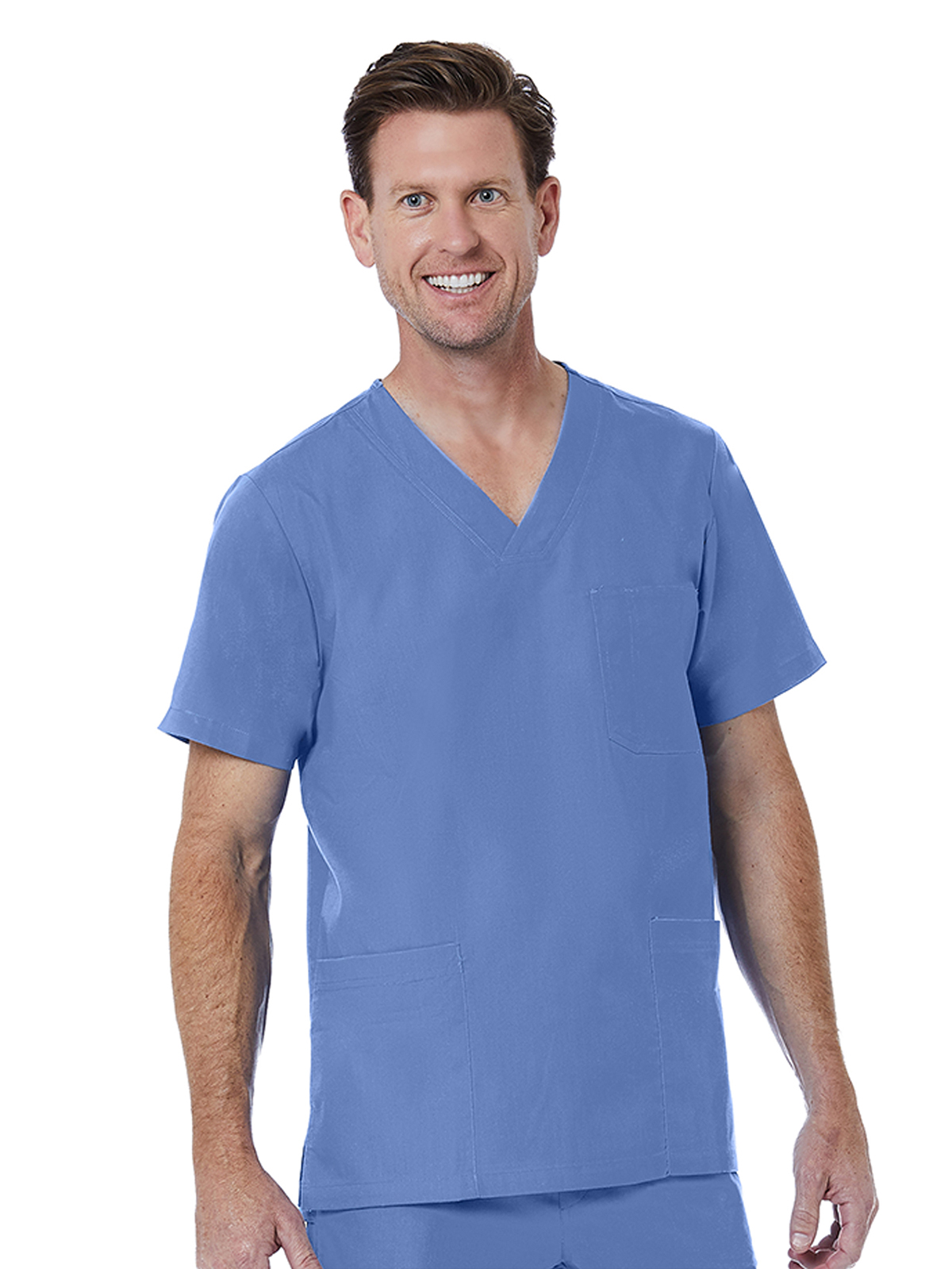 Maevn - Red Panda - Men's 3-Pocket V-Neck Top 8