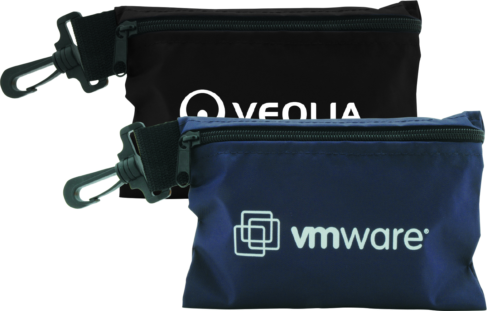 Zippered Valuables Clip on Pouch