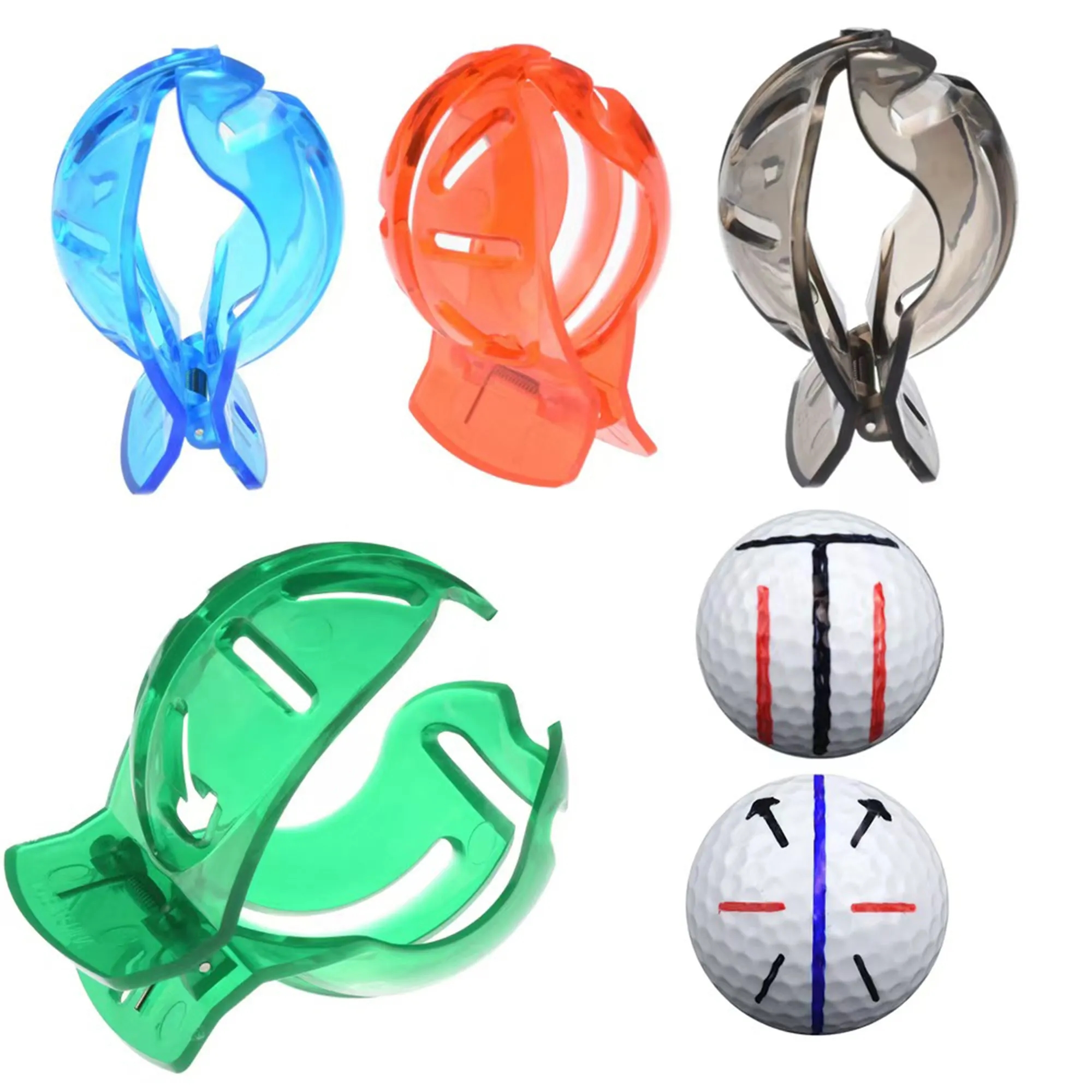 New Golf Ball Marker Marking Tool 2