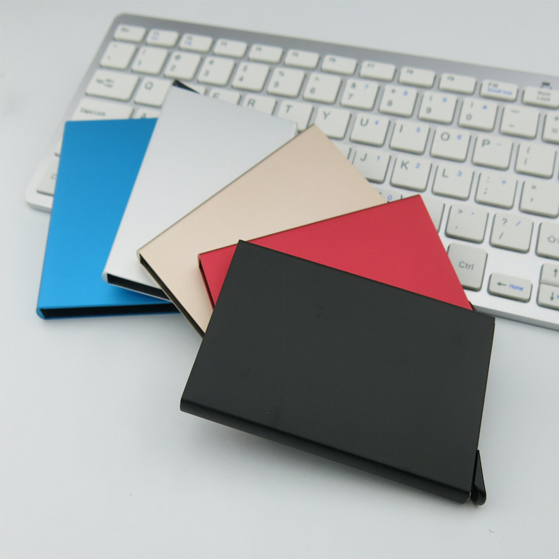 Aluminum minimalist wallet 2