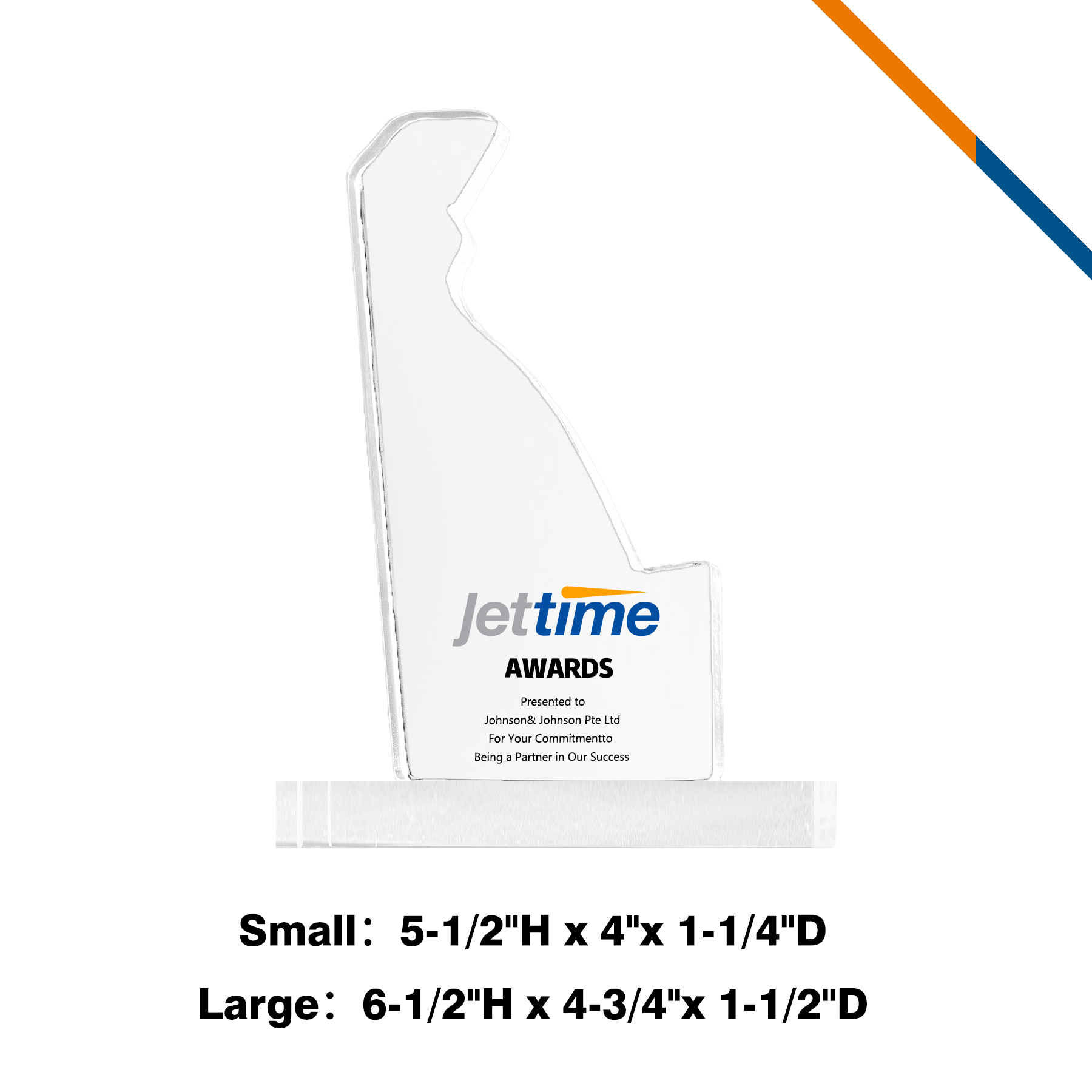 Arvle Delaware Crystal Award 4