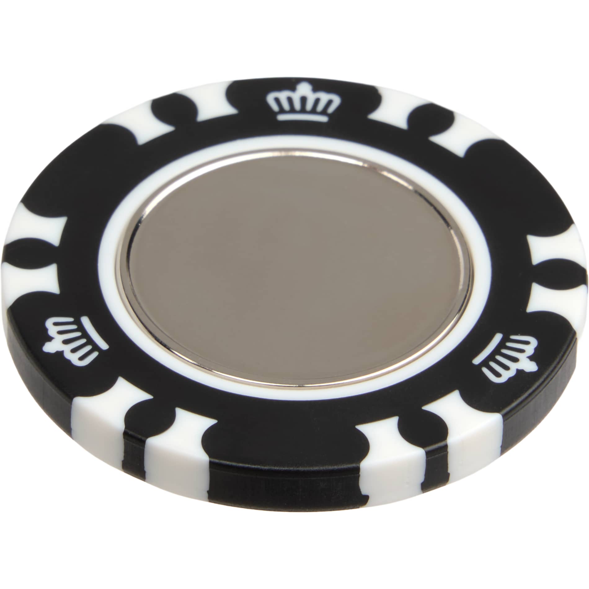 Recycled Poker Chip w/ Metal Ballmarker 85