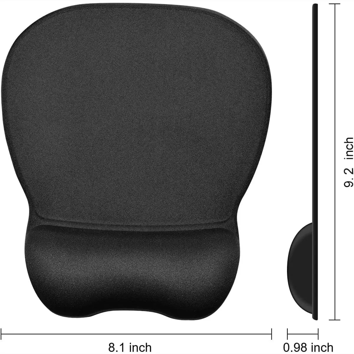 Custom Durable Ergonomic Wrist Rest Comfortable Mousepad 6