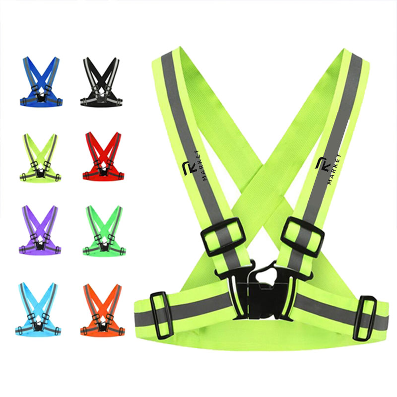 Adjustable Lightweight Elastic Safety Vest Outdoor Gear 3