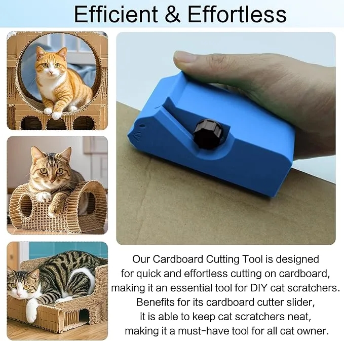 Cat Shaped Cardboard Cutter Tool 3