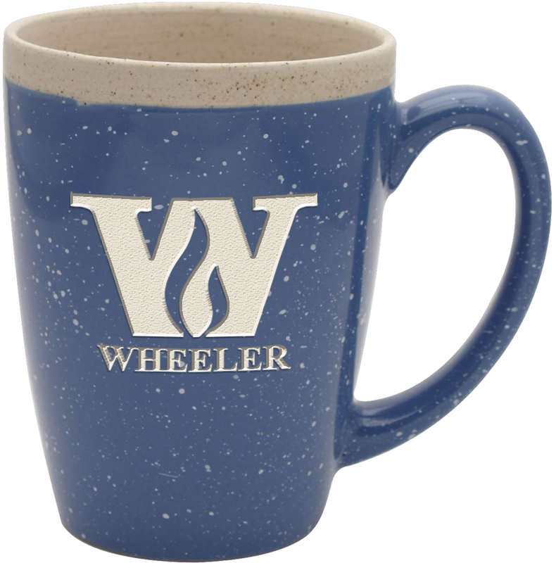 16 oz. Adobe Ceramic Mug - Deep Etched 20