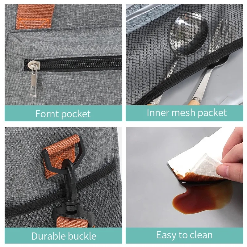 Large Picnic Ice Backpack 5