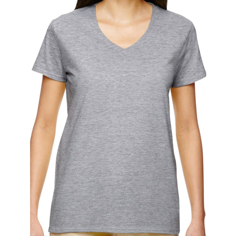 Gildan Heavy Cotton™ Ladies 5.3 Oz. V-Neck T-Shirt 5