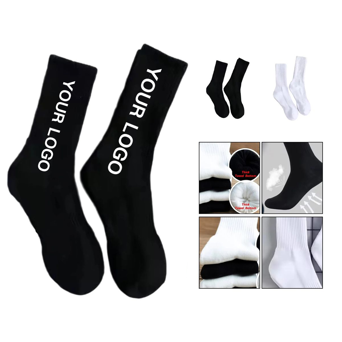Cotton Comfort Socks Breathable for Daily Wear 2
