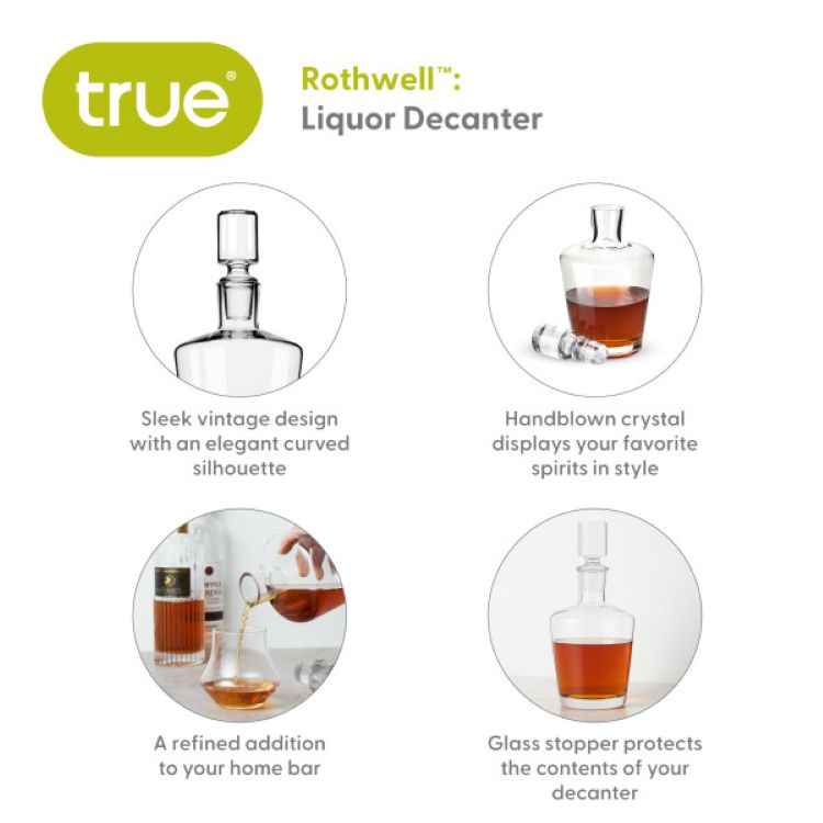 True® Rothwell™: Liquor Decanter 2