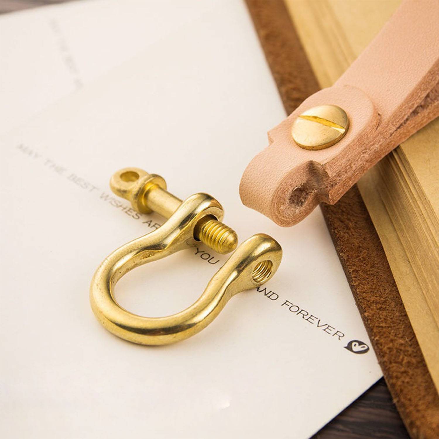 Genuine Leather Keychain 3