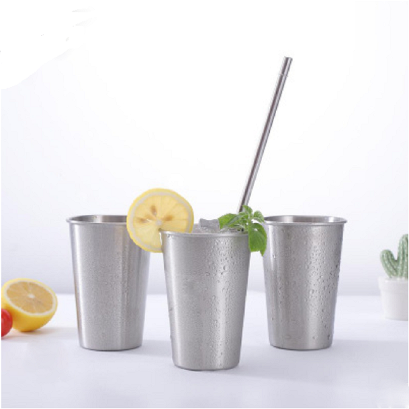 16oz Stainless Steel Pint Cup 1