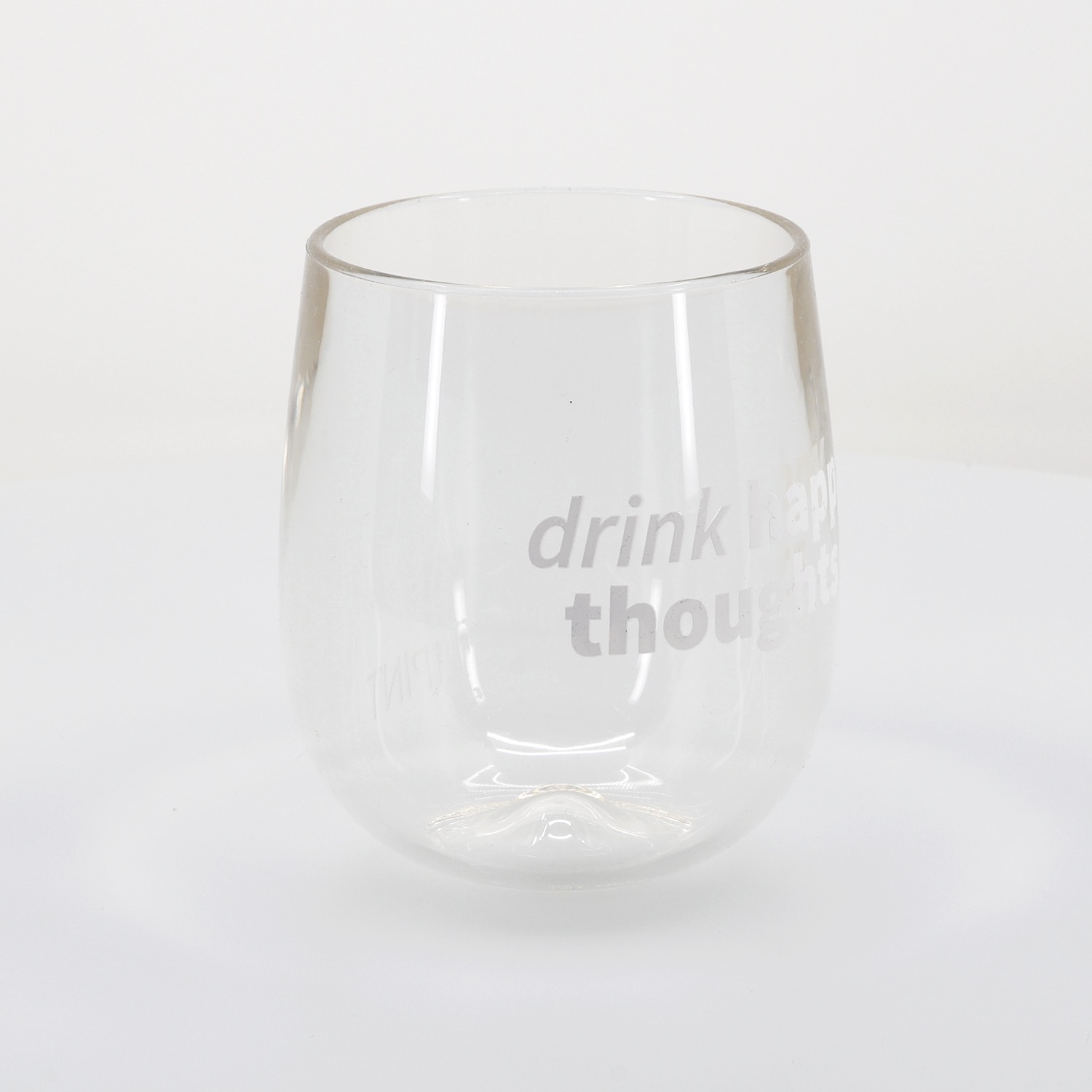 Silipint® Clear Stemless Wine Glass - 12 oz. 32