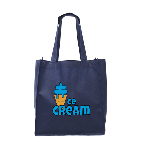 Non-Woven Polypropylene Tote - 12"W x 12.75"H x 8"D 10