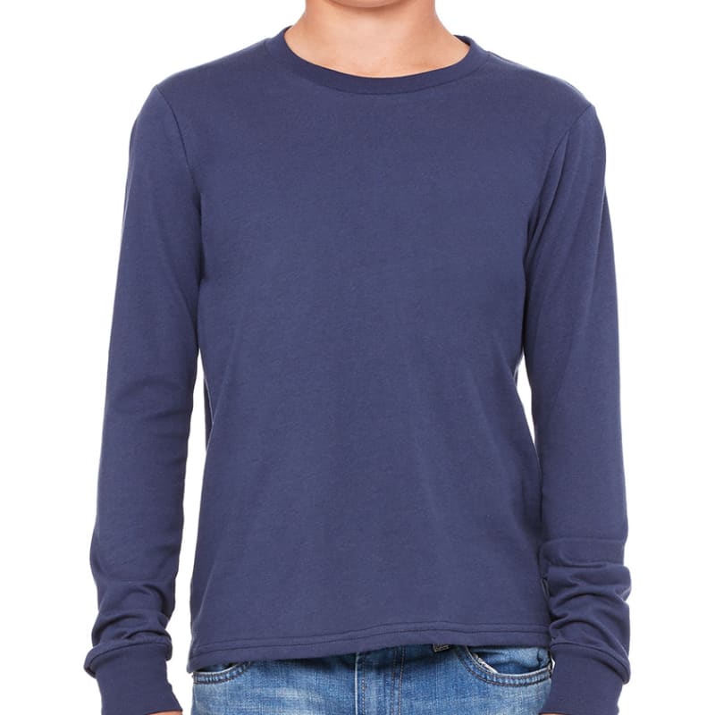 Bella Youth Jersey Long-Sleeve T-Shirt 2
