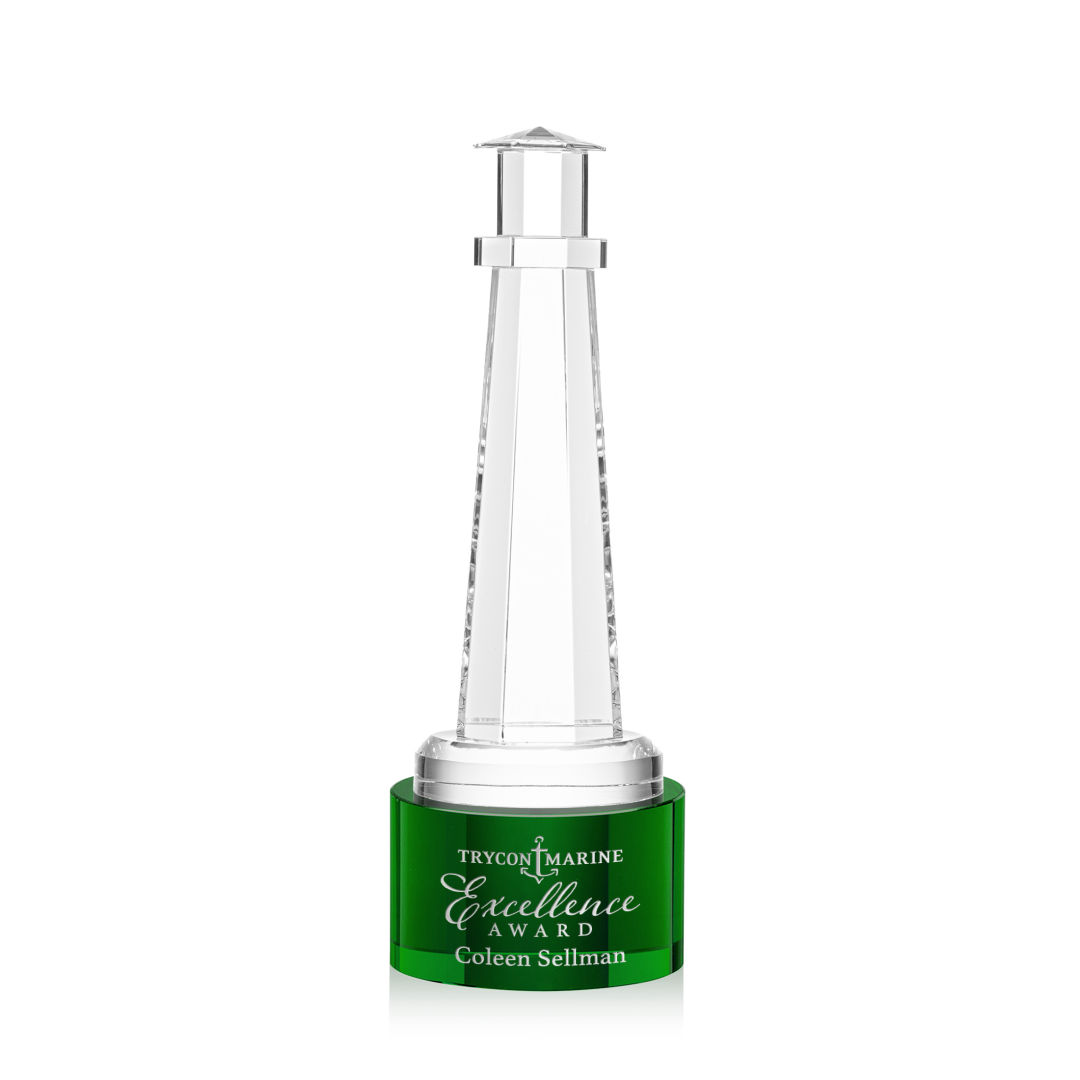 Lighthouse Award on Marvel Base - Green 7