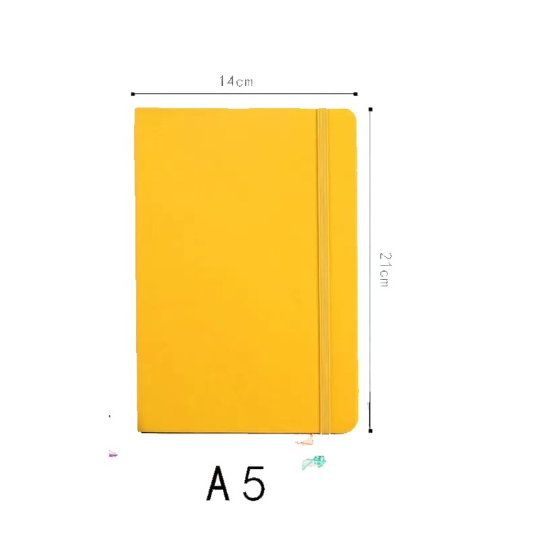 Pu leather a5 office notebook 3