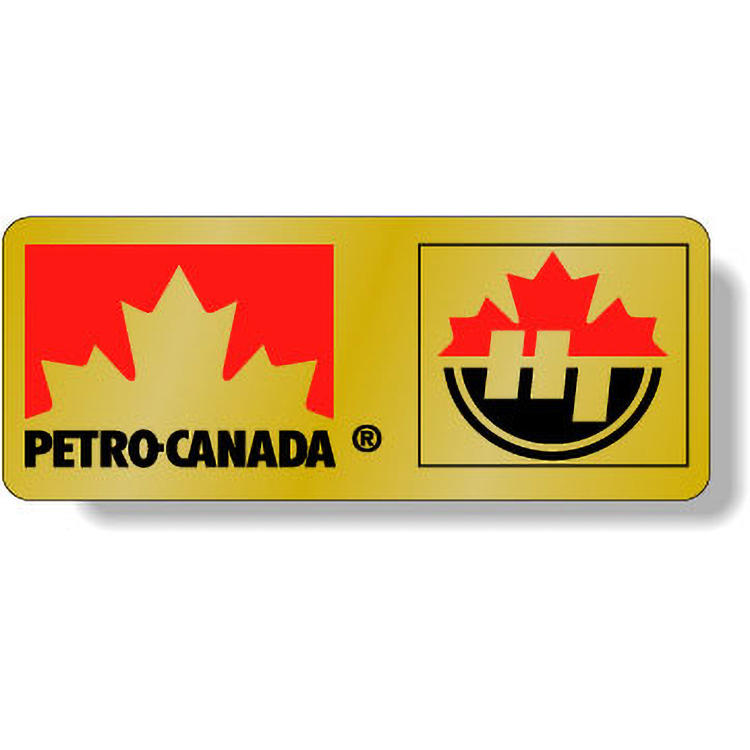 Dull Gold Foil Paper Roll Labels Stock Rectangle (2"x5")