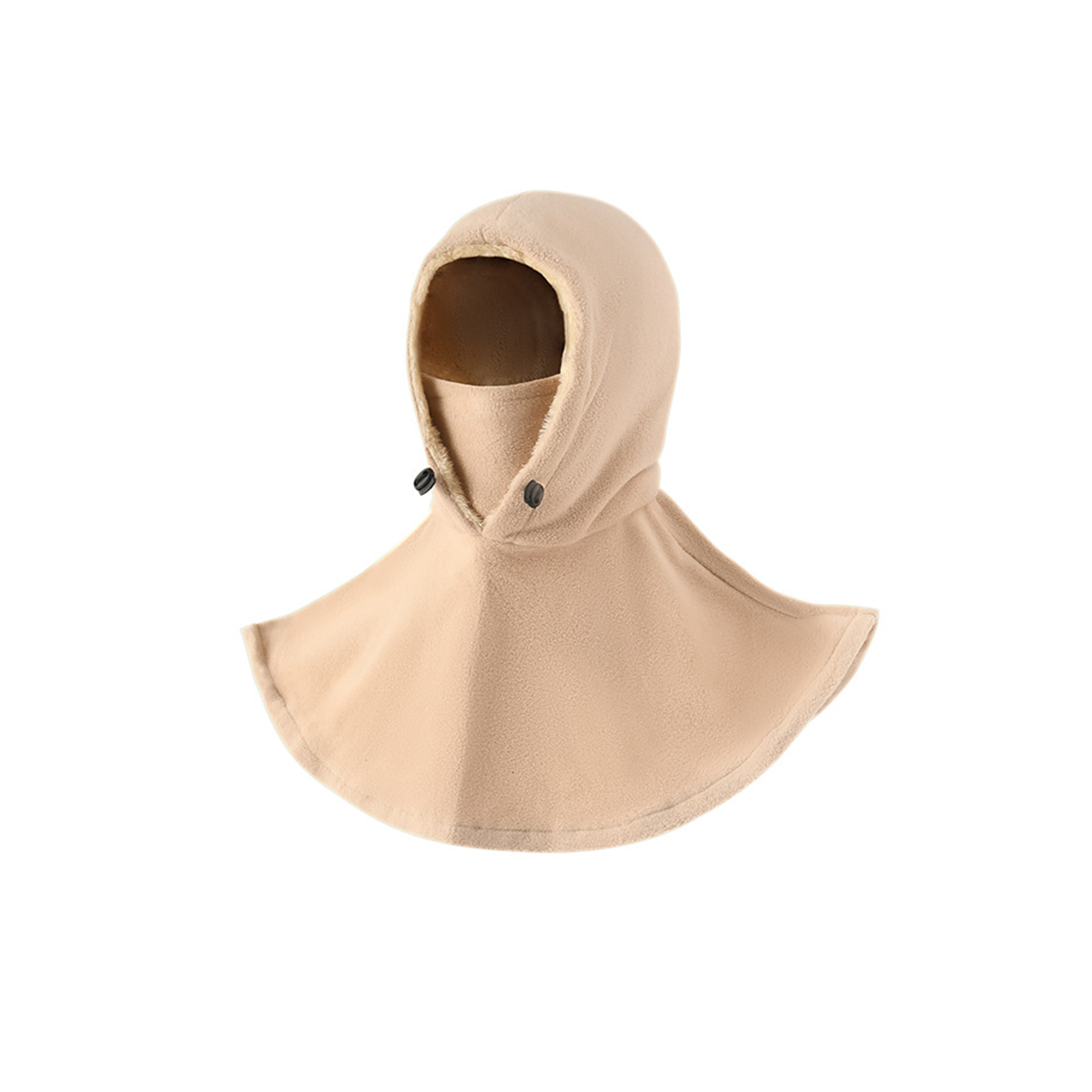 Fleece Wind Snow Hood With Mask 9.8 x 23" 7