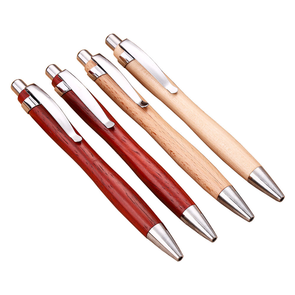Gourd Shape Sandalwood Ballpoint Pen 3