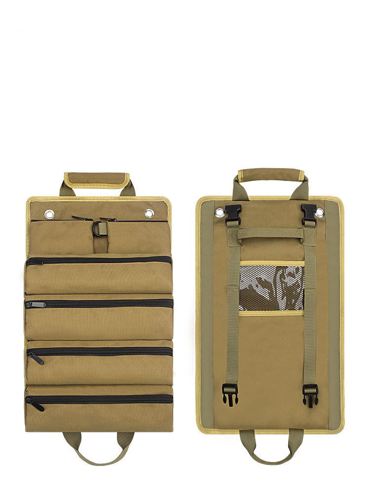 Heavy Duty Roll Up Organizer with 6 Tool Bag 8