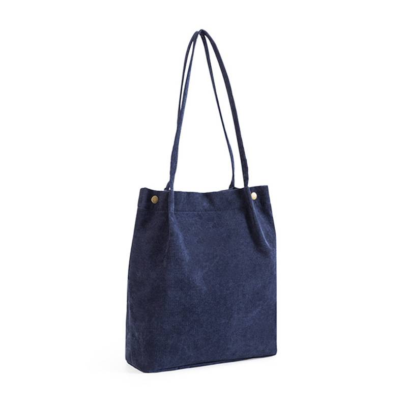 Portable Corduroy Tote Bag 7