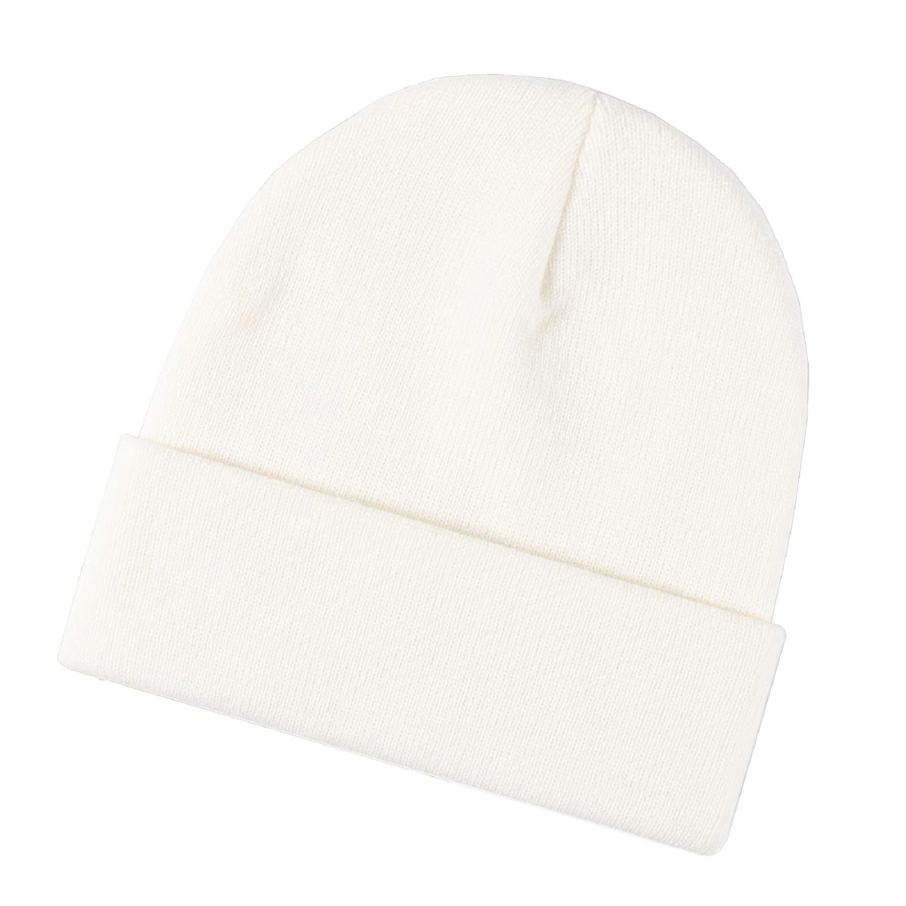 Solid Color Knitted Winter Cap 8